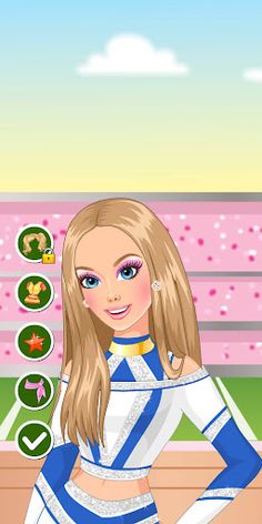 Cheerleader Dress Up - Screenshot 4