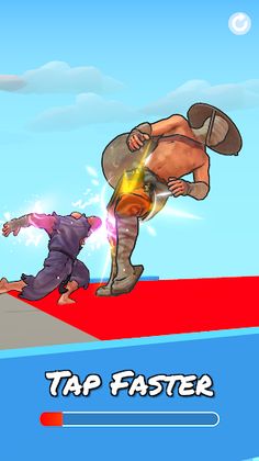 Mango Heroes: Fighting Race - Screenshot 1