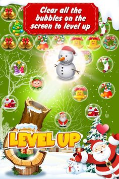 Christmas Bubble Shoot - Screenshot 3