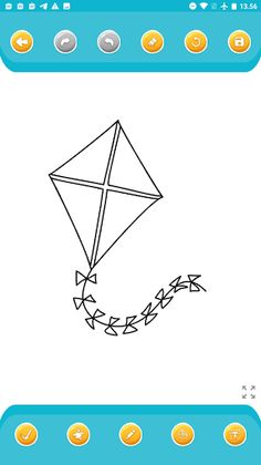 Kites Coloring - Screenshot 1