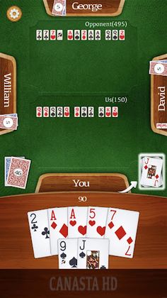 Canasta HD - Rummy Card Game - Screenshot 4