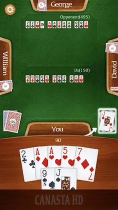 Canasta HD - Rummy Card Game - Screenshot 4