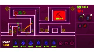 Neon TD Wars - Screenshot 1