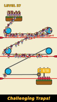 Rope Rescue! - Unique Puzzle - Screenshot 3