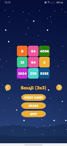 Game 2048 - Screenshot 1