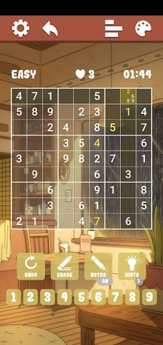 Sudoku -Relaxing Sudoku Puzzle - Screenshot 1