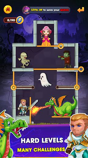 Hero Pull the Pin Rescue - Screenshot 2