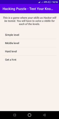 Hacking Puzzle - Screenshot 1