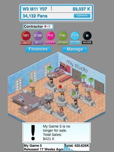 Game Studio Tycoon - Screenshot 3