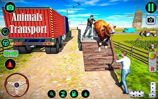 Eid Animals Transport Cow Game - Screenshot 1