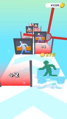 Pixel Cut Run - Screenshot 2