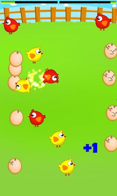 Chicken fight- two player game - Screenshot 1