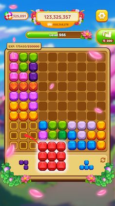 Blossom Block Blast - Screenshot 3