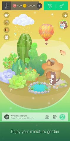 My Little Terrarium: Idle Game - Screenshot 1