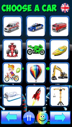 Vehicle sounds - Car for kids - Screenshot 1