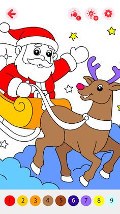 Kids Christmas Coloring Book - Screenshot 3