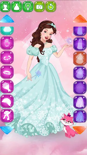 Princess Dress Up - Make Up - Screenshot 3