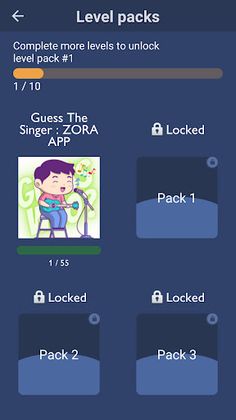 Guess The Singer : ZORA APP - Screenshot 1