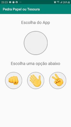 Pedra Papel Tesoura - Screenshot 1