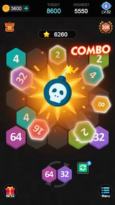 Merge puzzle - Hexa - Screenshot 3