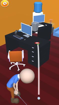 Mobile Golf Adventure - Screenshot 1