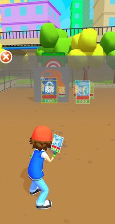 Card Throw Master 3D - Screenshot 1