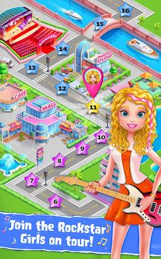 Rockstar Girls Adventure Game - Screenshot 4