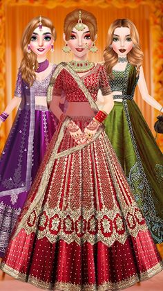 Indian Fashion Wedding Dressup - Screenshot 3