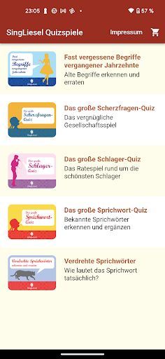 SingLiesel Quizspiele - Screenshot 1