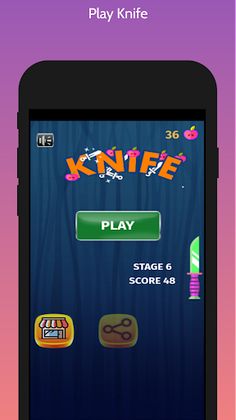 Knife Tap Hit - Screenshot 1