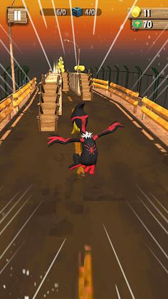 Cartoon Bird Runner: Circus - Screenshot 4