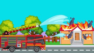 Firefighter Fire Truck Games - Screenshot 3