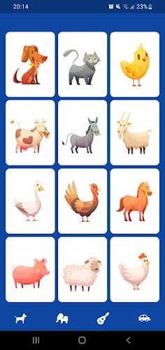 الحيوانات & صوت - Screenshot 1