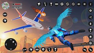 Flying Lion Rope Hero Game - Screenshot 2