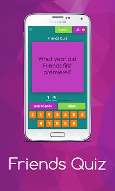 Friends Quiz - Screenshot 1