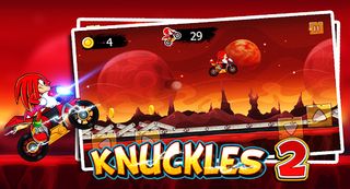 Knuckles Hedgehog Moto Climb - Screenshot 2