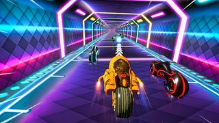 Neon Bike Race - Traffic Rider - Screenshot 2