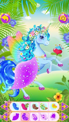 Unicorn Dress Up - Girls Games - Screenshot 2