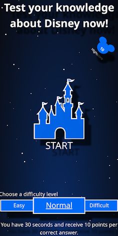 Quiz about disney - Screenshot 1