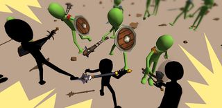 Stickman Fight Arena Shadow 3D - Screenshot 3