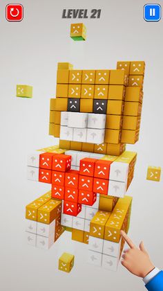 Tap Away 3D Cube - Screenshot 2