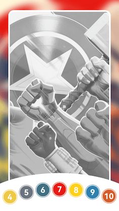 Super Hero Coloring Book - Screenshot 3