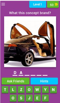 Vintage Concept Car Quiz - Screenshot 1