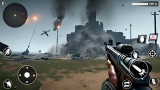 World War: D-Day WW2 - Screenshot 2