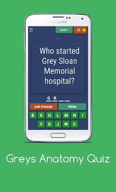 GREYS ANATOMY QUIZ - Screenshot 1