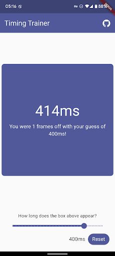 Timing Trainer: Skill To Learn - Screenshot 1
