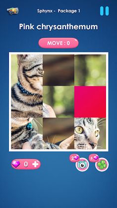 Cat slide puzzle: piece match - Screenshot 4