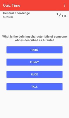 Quiz Time - Screenshot 1