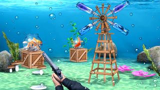 Happy Fish: Bottle Shooter Ga - Screenshot 3