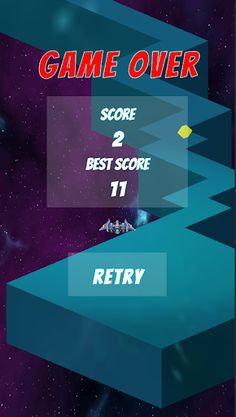 SpaceShip Zigzag - Screenshot 3